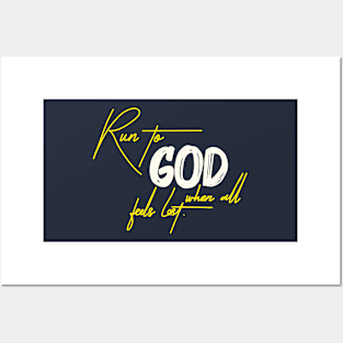 Run To God Collection Posters and Art